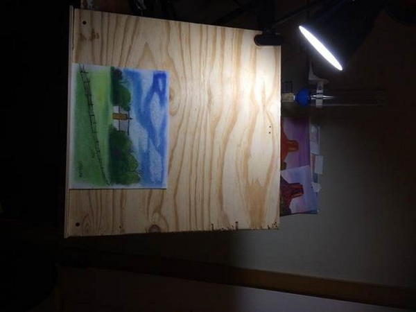 DIY Easel Tabletop