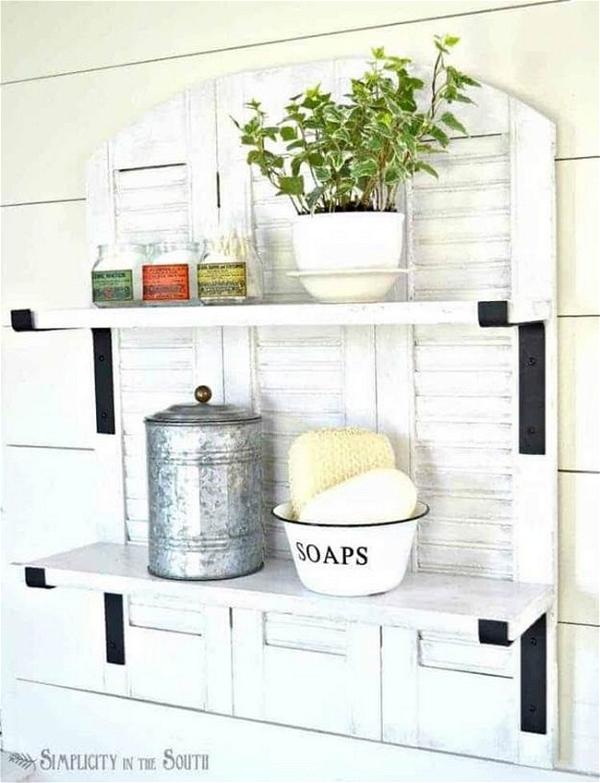 DIY Farmhouse Shelf Brackets