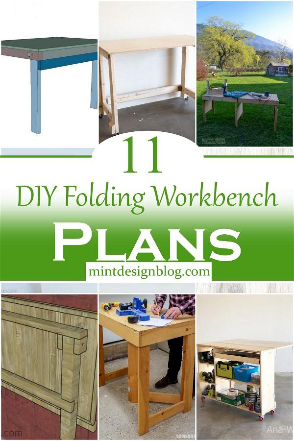 DIY Folding Workbench Plans 1