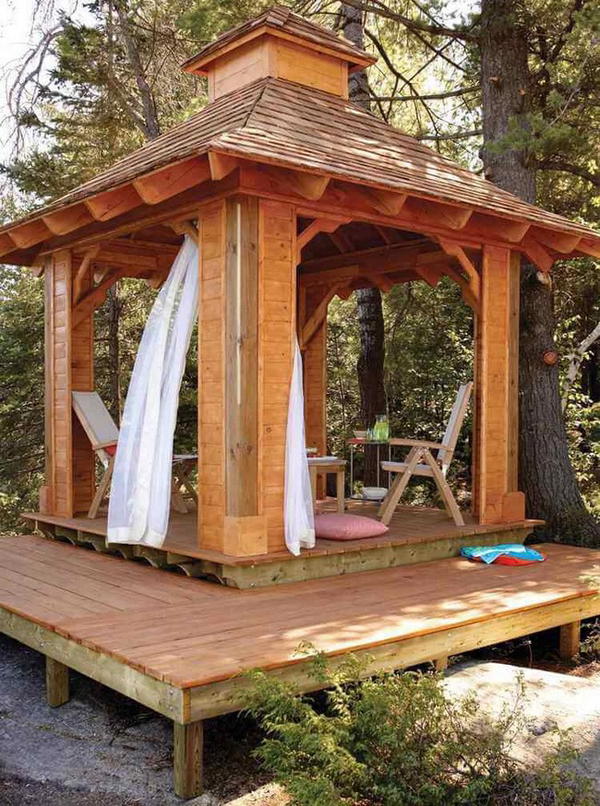 DIY Free Gazebo Plans