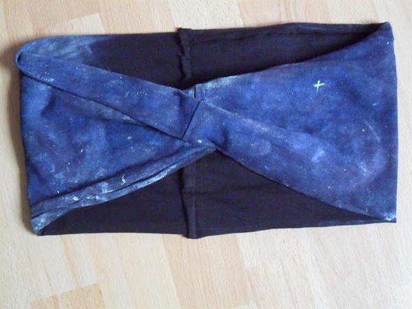 DIY Galaxy Bandeau Top