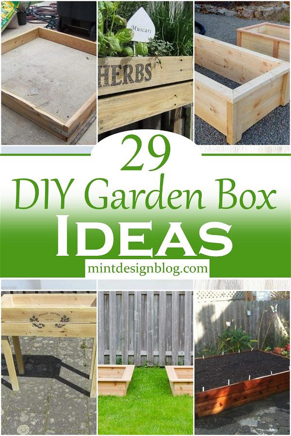 DIY Garden Box Ideas 1