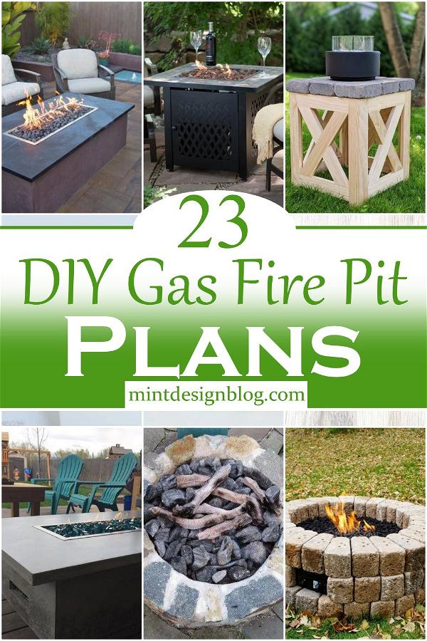 DIY Gas Fire Pit Plans 1