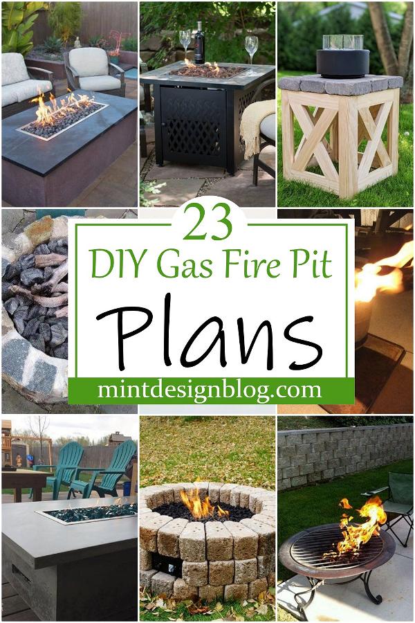 DIY Gas Fire Pit Plans 2