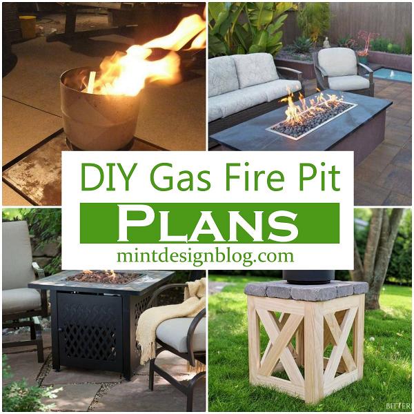 DIY Gas Fire Pit Plans