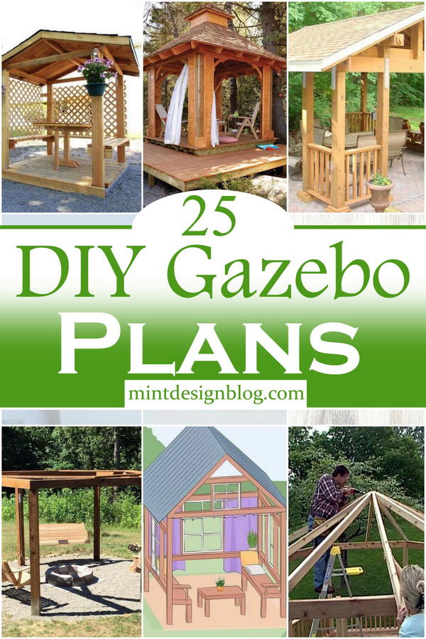 DIY Gazebo Plans 1