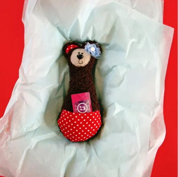 DIY Gift Card Bear