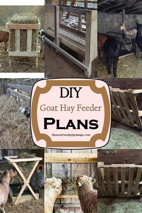 25 DIY Goat Hay Feeder Plans - Mint Design Blog