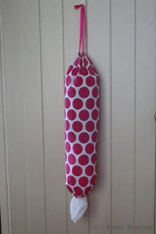 DIY Grocery Bag Holder 1