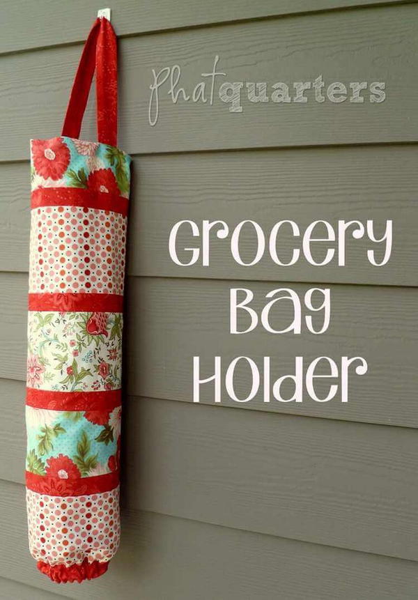 DIY Grocery Bag Holder