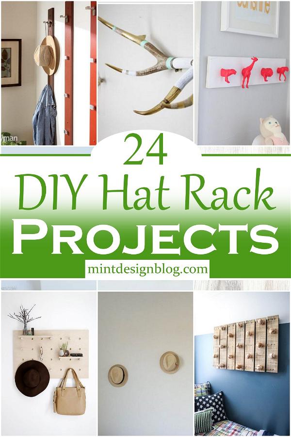 DIY Hat Rack Projects 1