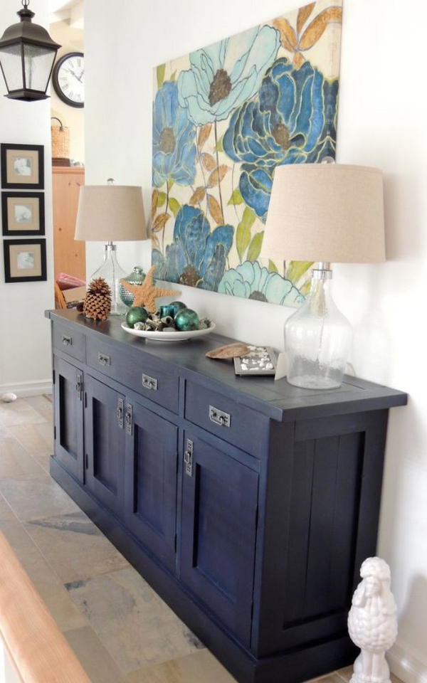 DIY Huge Sideboard