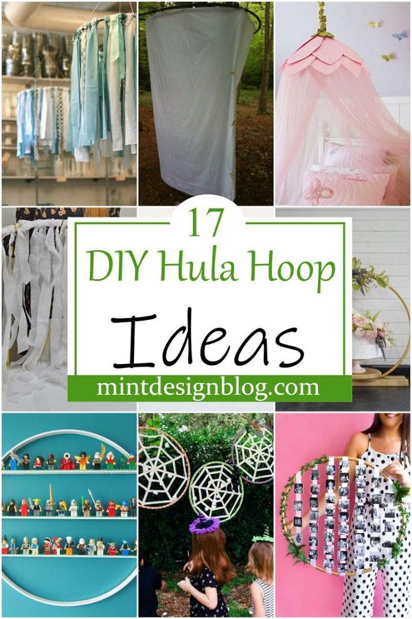 17 Fun And Easy DIY Hula Hoop Ideas For Home Decor - Mint Design Blog