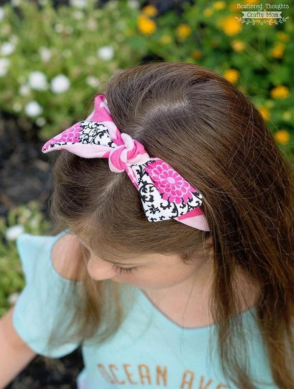 DIY Knotted Headband Tutorial