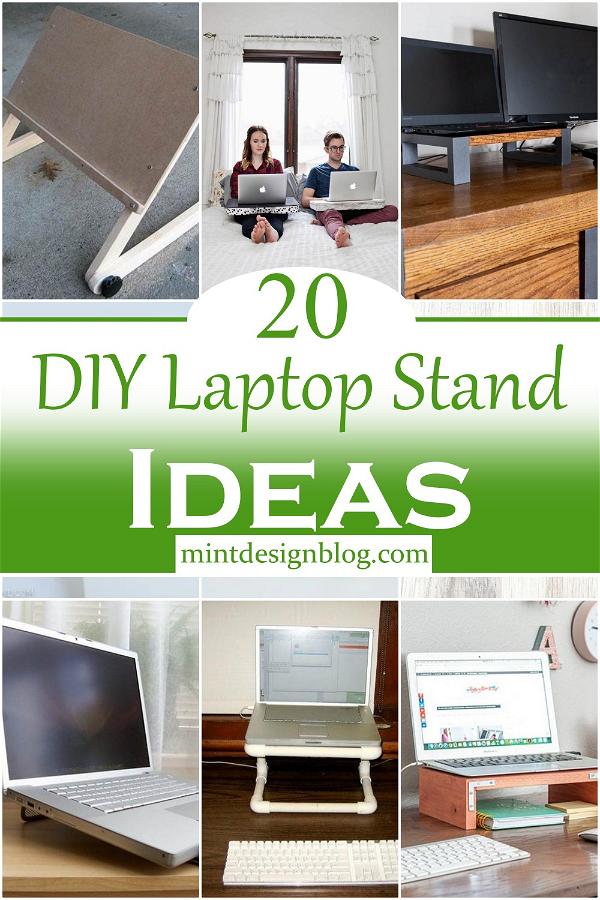 DIY Laptop Stand Ideas 1