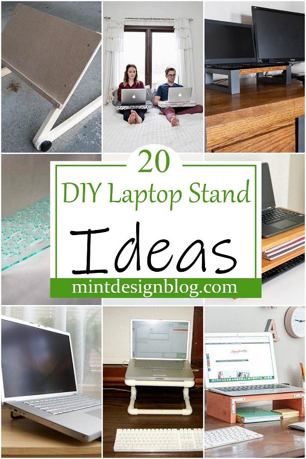 DIY Laptop Stand Ideas 2
