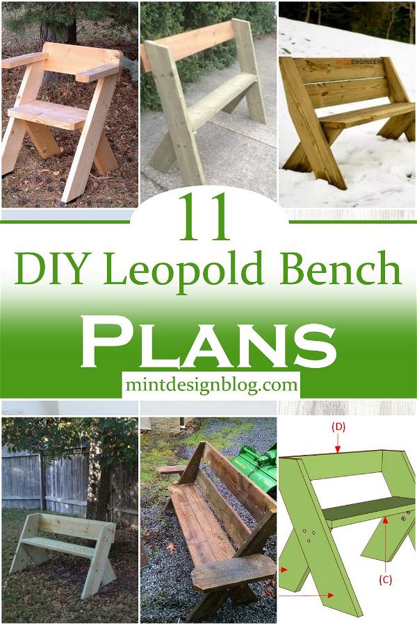 DIY Leopold Bench Plans 1