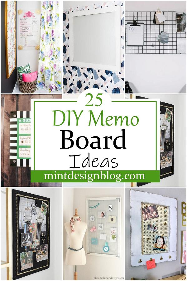 DIY Memo Board Ideas 1