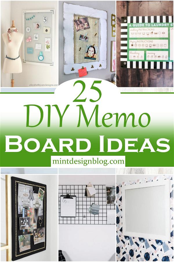 DIY Memo Board Ideas 2
