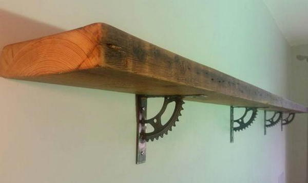 DIY Metal Shelf Brackets