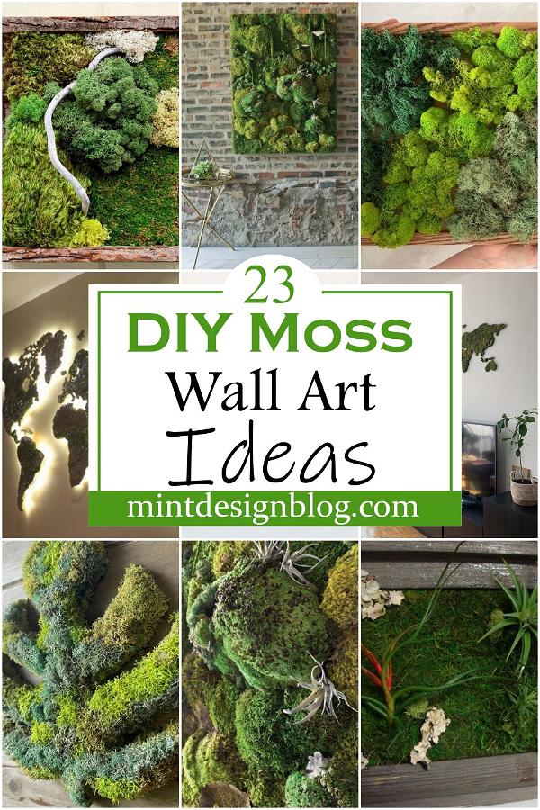 DIY Moss Wall Art Ideas 1