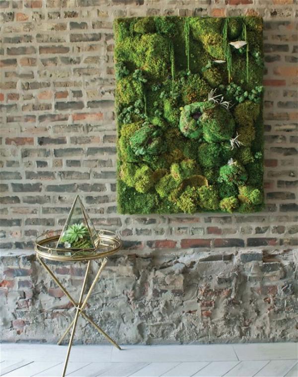 DIY Moss Wall Art