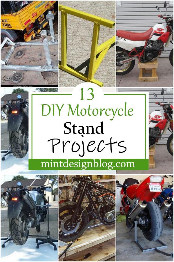 DIY Motorcycle Stand Projects 1