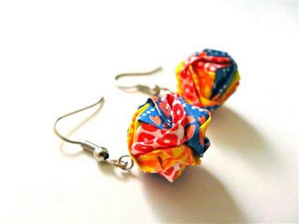 DIY Origami Earrings