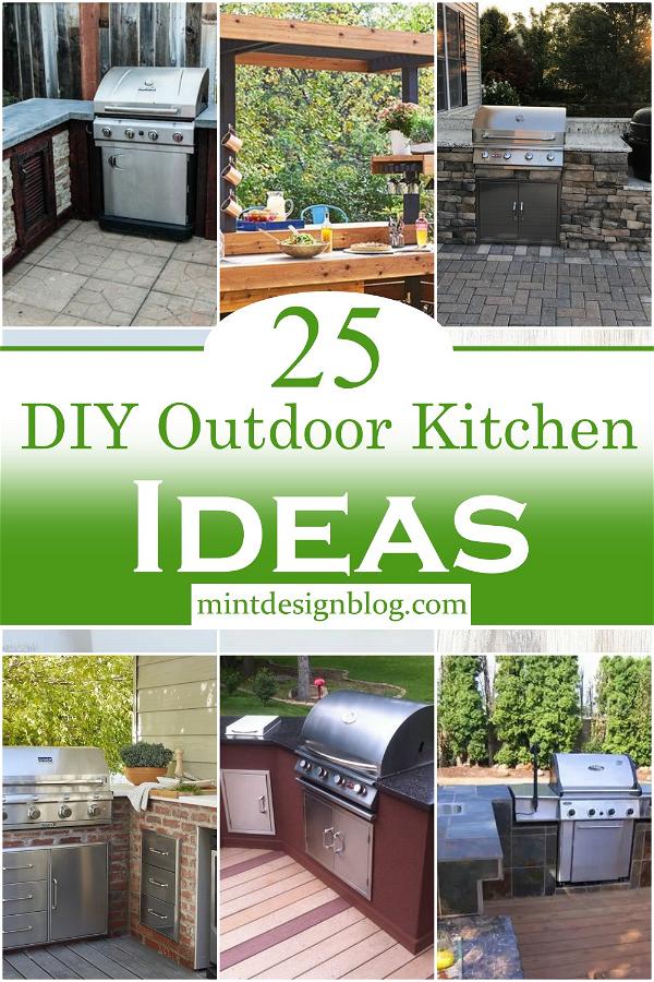 DIY Outdoor Kitchen Ideas 1
