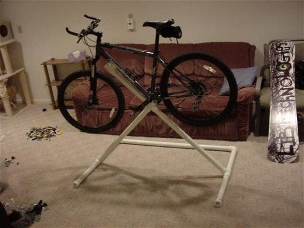DIY PVC Bike Repair Stand