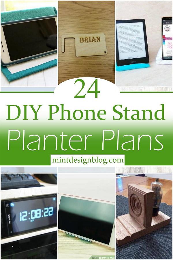 DIY Phone Stand Plans 1