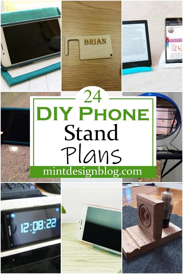 DIY Phone Stand Plans 2