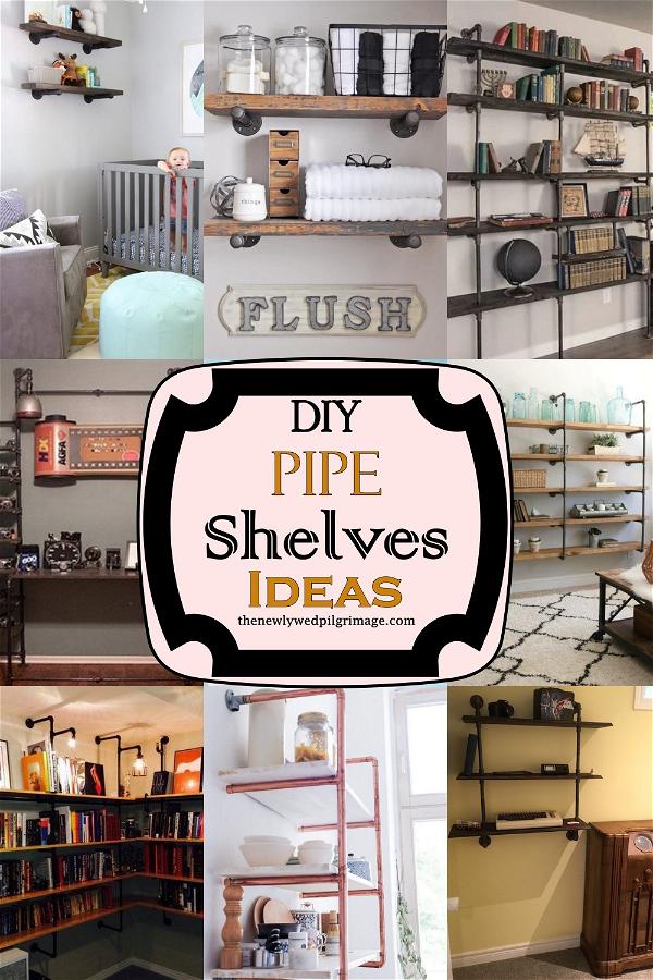 DIY Pipe Shelves Ideas