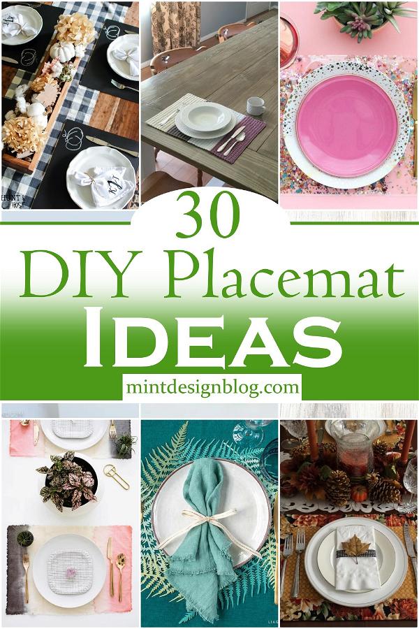 DIY Placemat Ideas 1