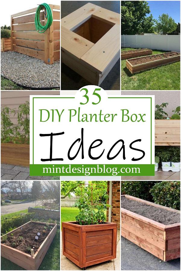DIY Planter Box Ideas 2