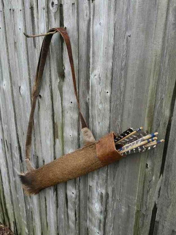 DIY Primitive Arrow Quiver