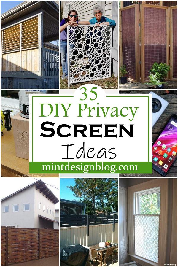 DIY Privacy Screen Ideas 2