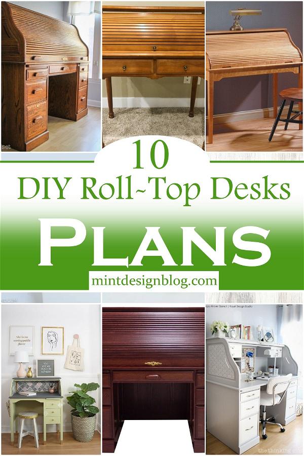 DIY Roll-Top Desks Plans 1
