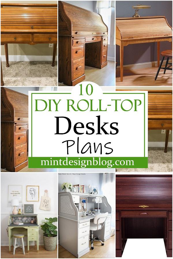 DIY Roll-Top Desks Plans 2