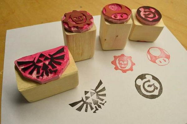 DIY Rubber Stamps For Your Planner/Journal