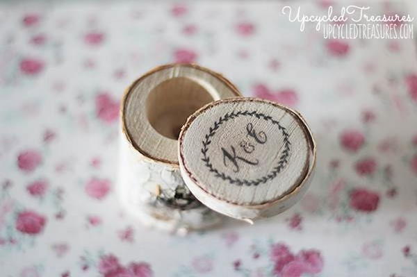 DIY Rustic Ring Box