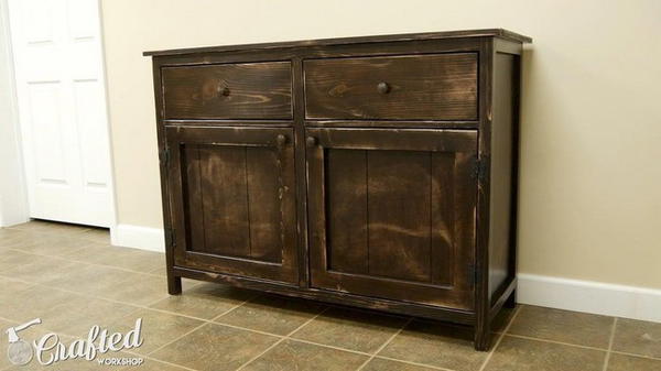 DIY Sideboard Buffet Cabinet