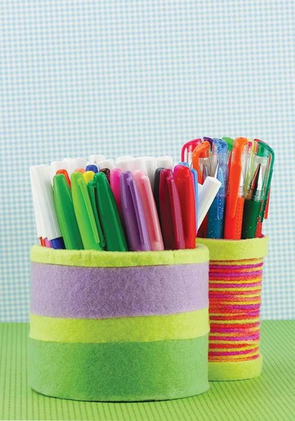 DIY Simple Pencil Organizer