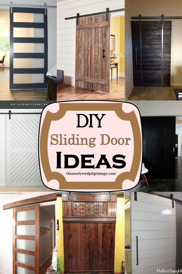 21 DIY Sliding Door Ideas You Can Build Easily Mint Design Blog