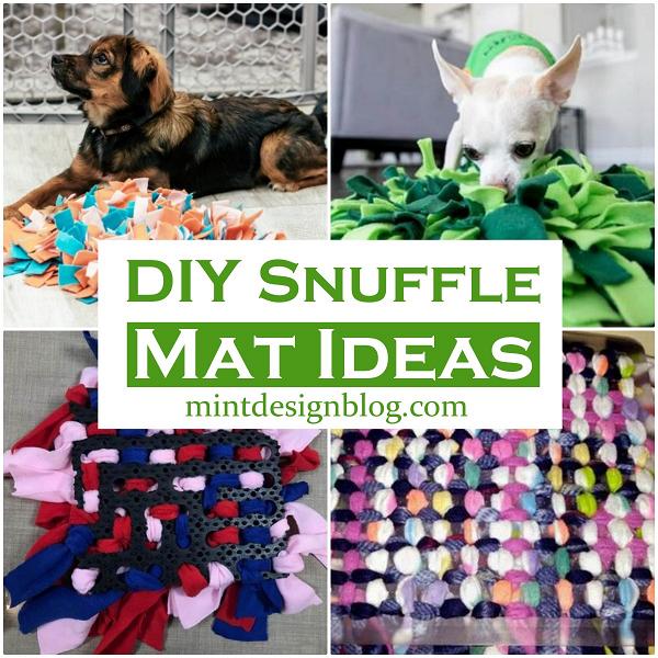 DIY Snuffle Mat Ideas