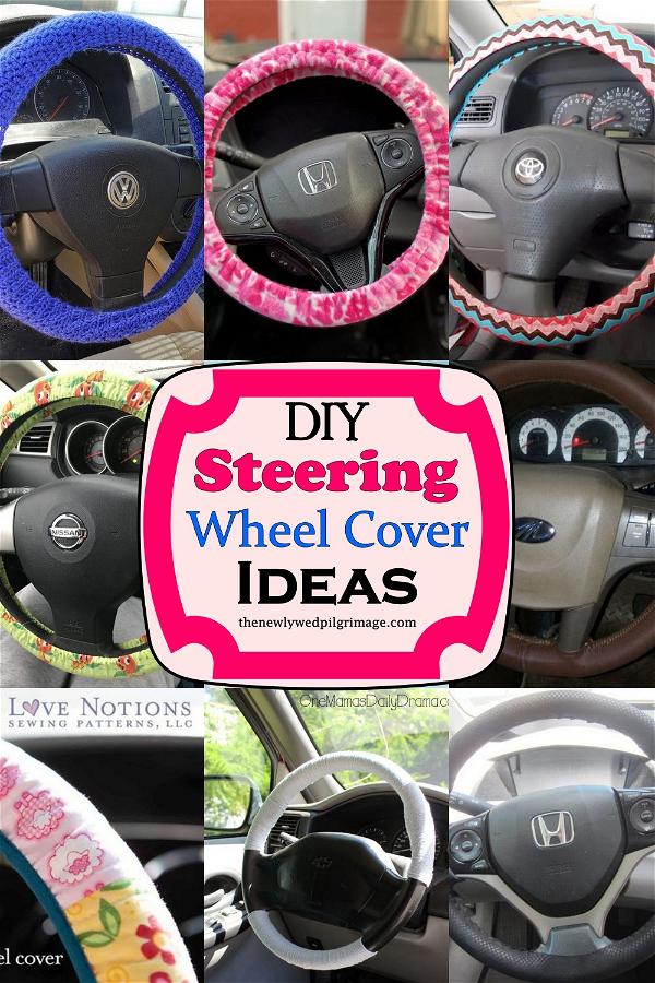 DIY Steering Wheel Cover Ideas
