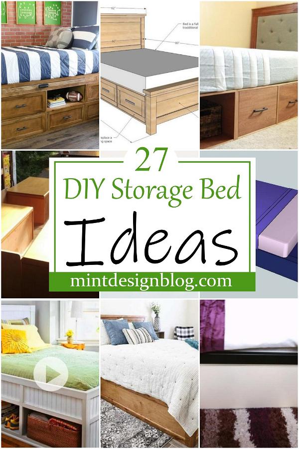 DIY Storage Bed Ideas 2