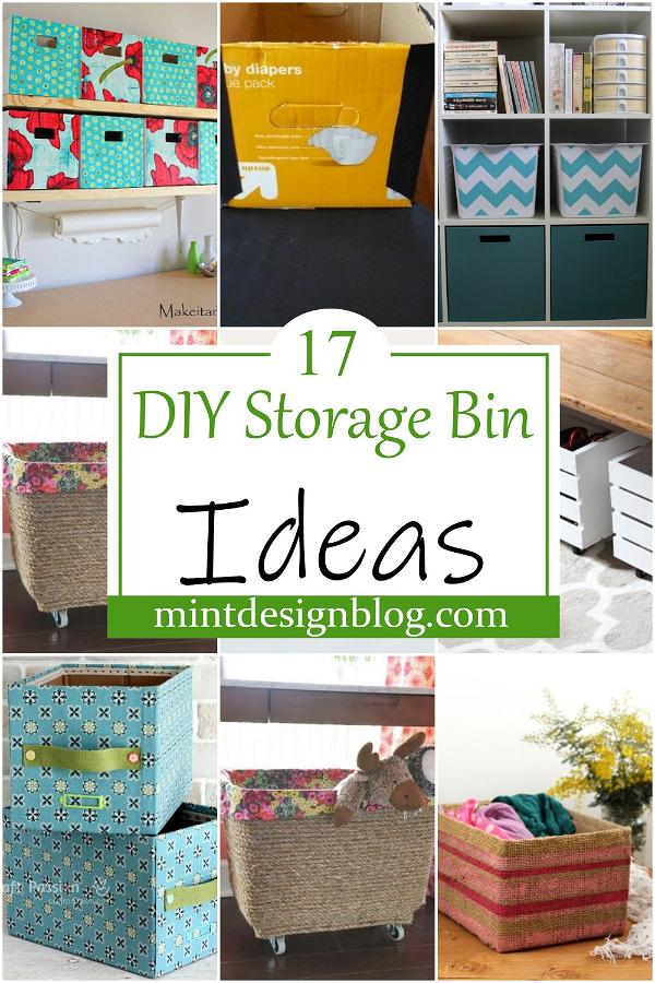 DIY Storage Bin Ideas 1