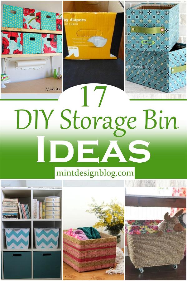 DIY Storage Bin Ideas 2