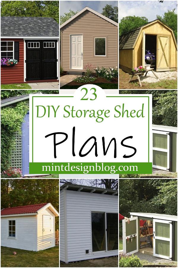 DIY Storage Shed Plans 2
